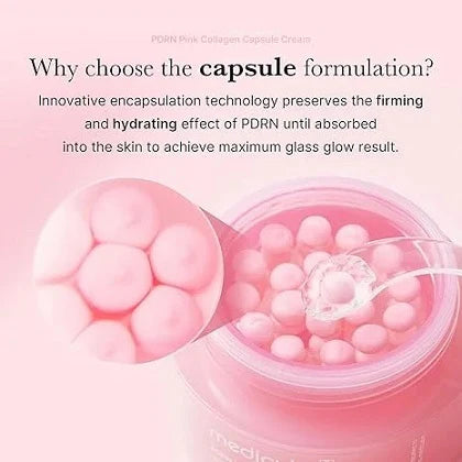 MEDICUBE - PDRN Pink Collagen Capsule Cream -55G