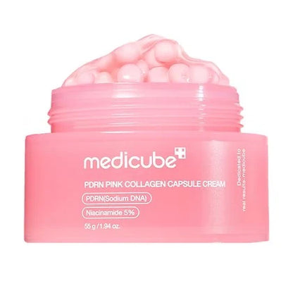 MEDICUBE - PDRN Pink Collagen Capsule Cream -55G